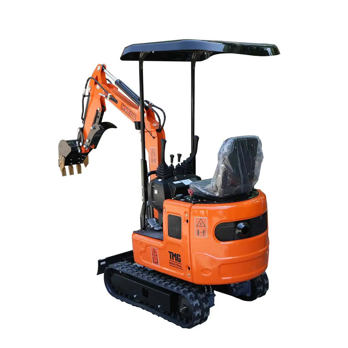 TMG Industrial TMG-MVE08 13.5 HP Compact Mini Excavator 156 cm Digging Depth