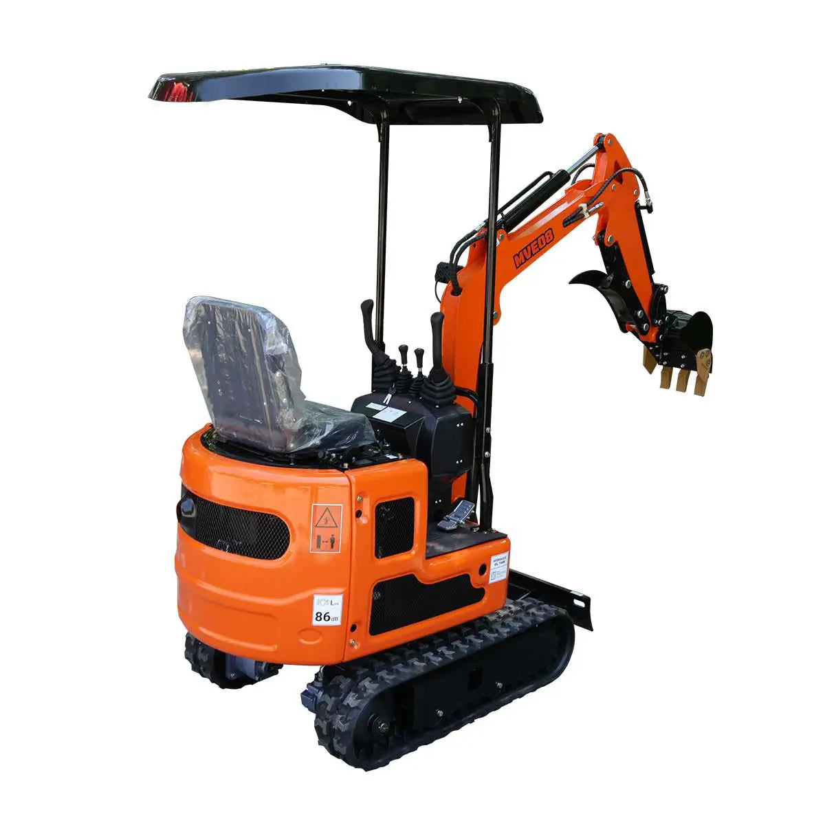 TMG Industrial TMG-MVE08 13.5 HP Compact Mini Excavator 156 cm Digging Depth