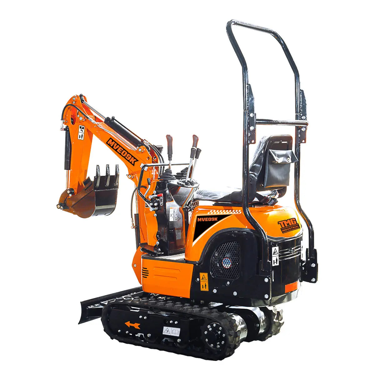 TMG Industrial TMG-MVE09K 9.5 HP Compact Mini Excavator 76 cm Width