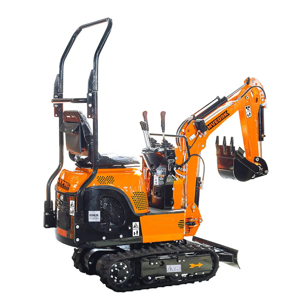 TMG Industrial TMG-MVE09K 9.5 HP Compact Mini Excavator 76 cm Width