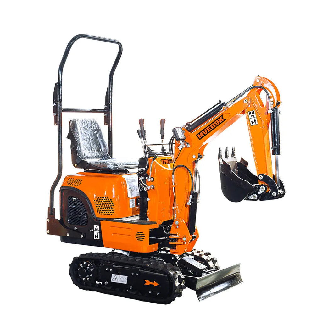TMG Industrial TMG-MVE09K 9.5 HP Compact Mini Excavator 76 cm Width