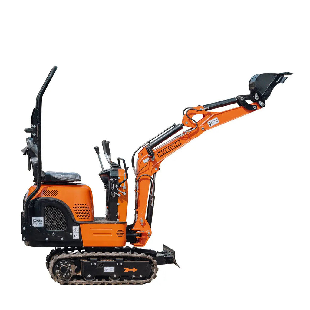 TMG Industrial TMG-MVE09K 9.5 HP Compact Mini Excavator 76 cm Width