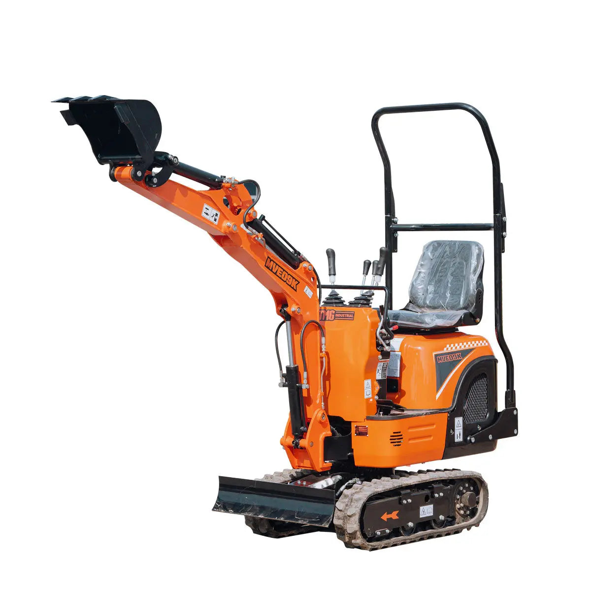TMG Industrial TMG-MVE09K 9.5 HP Compact Mini Excavator 76 cm Width