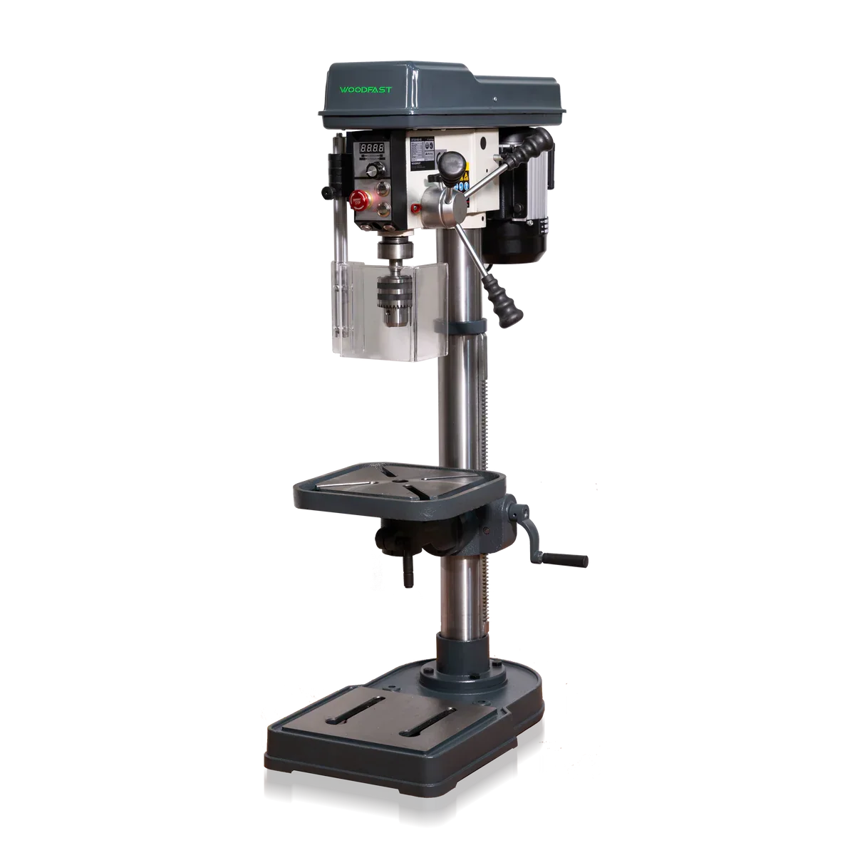 Woodfast DP43016F-VS 430mm Floor Drill Press Electronic Variable Speed 16mm Key Chuck 240V