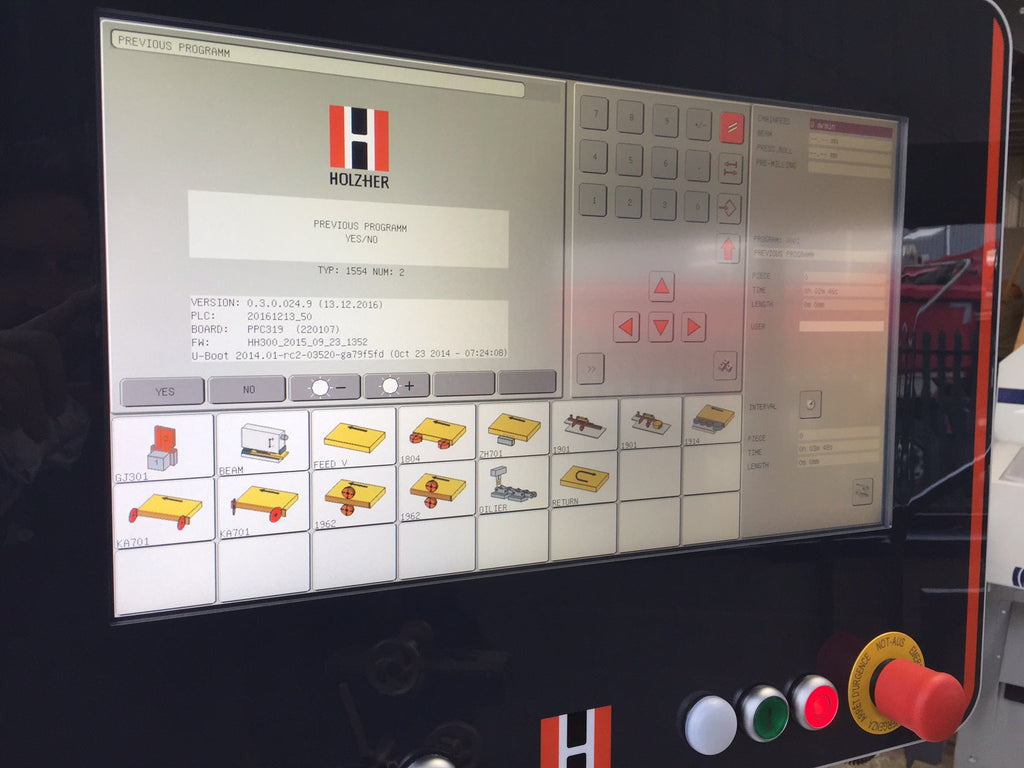 Holzher DOOR PUR Edgebander for Fire Doors