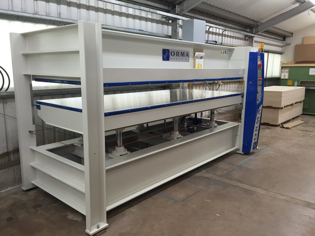 Orma NPC Heated Fabricated Platen Press