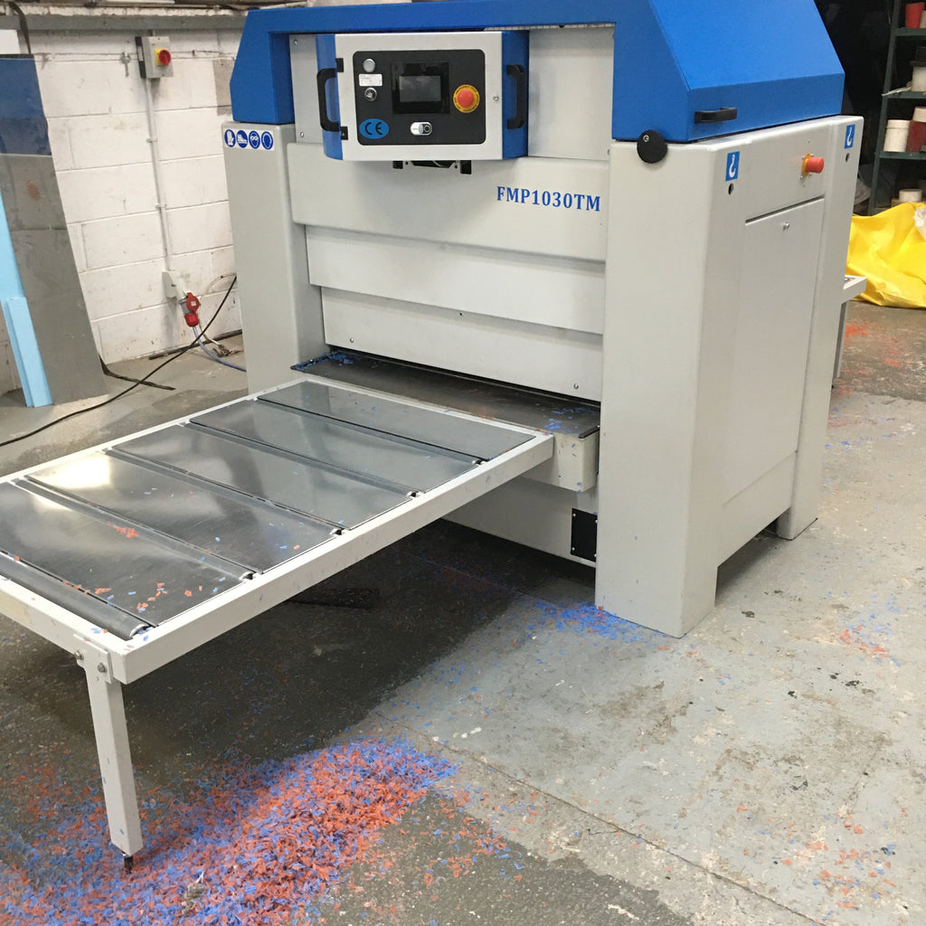 Veba 1030mm & 800mm Constant Pass-line Thickness Planer for Plastic and Large Section Timber