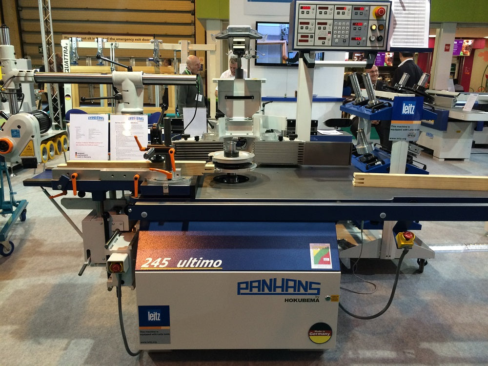 Panhans 245 Window Production Spindle Moulder Leitz Tooling System