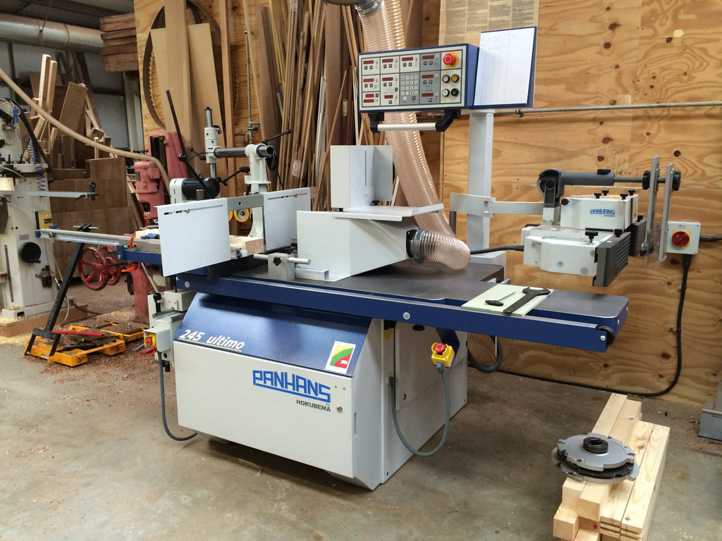 Panhans 245 Window Production Spindle Moulder Leitz Tooling System
