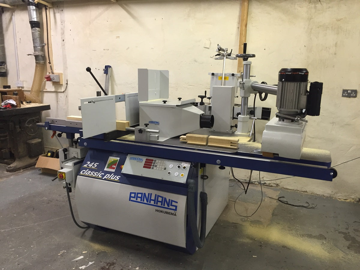 Panhans 245 Window Production Spindle Moulder Leitz Tooling System