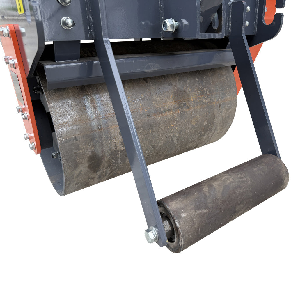 TMG Industrial TMG-MVR09 6.5 HP Single Wheel Vibratory Roller 61 cm Roller Width