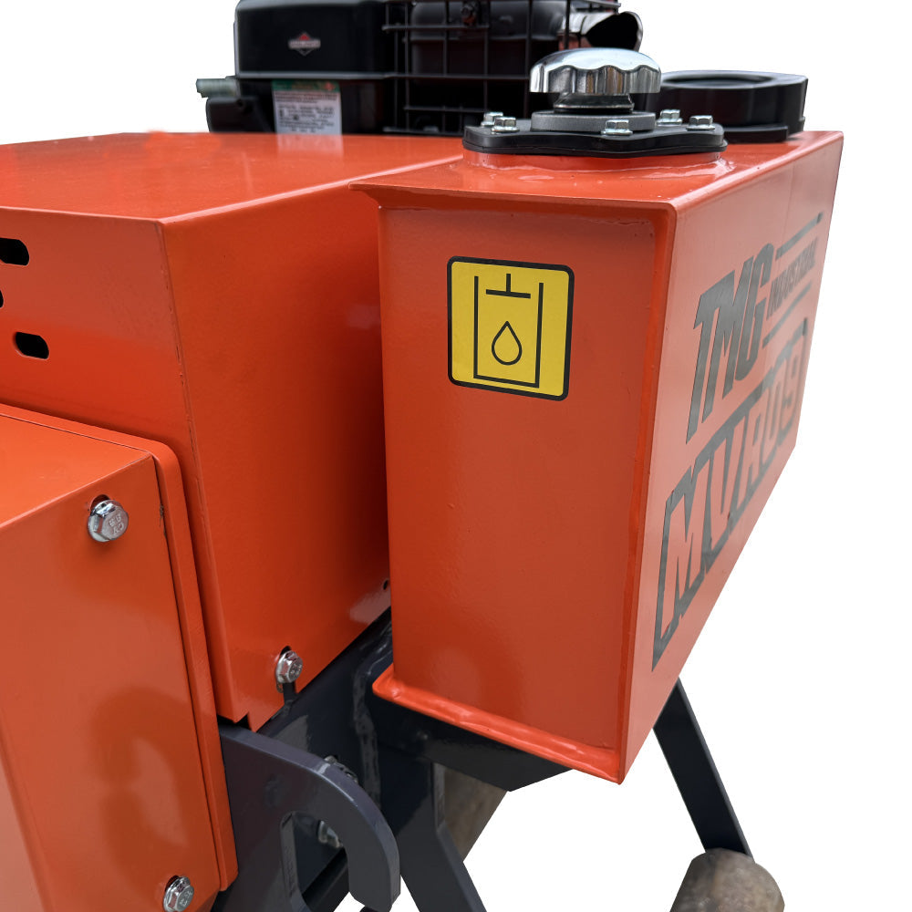 TMG Industrial TMG-MVR09 6.5 HP Single Wheel Vibratory Roller 61 cm Roller Width
