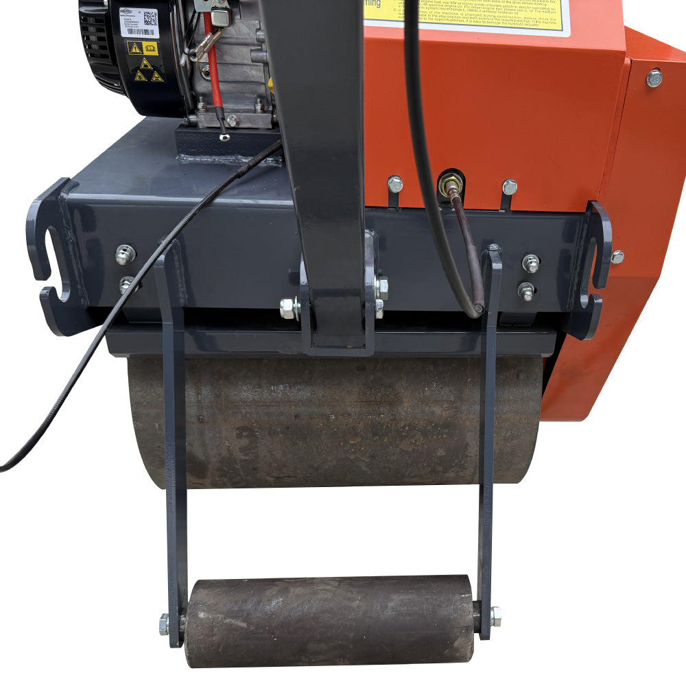 TMG Industrial TMG-MVR09 6.5 HP Single Wheel Vibratory Roller 61 cm Roller Width