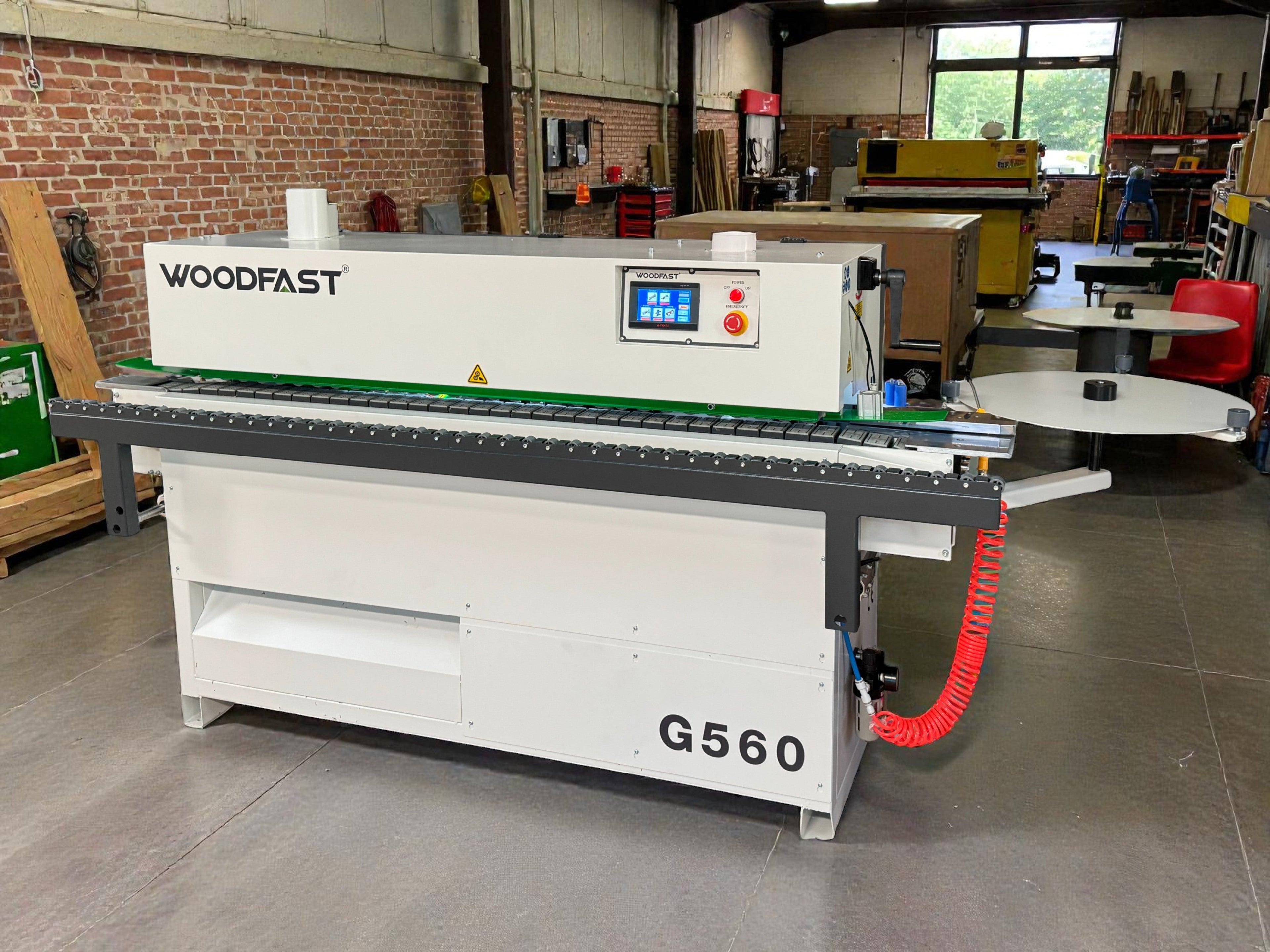 Woodfast EB560 Edgebander with Pre-milling