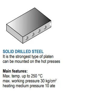 Orma NPC Heated Press Solid Drilled