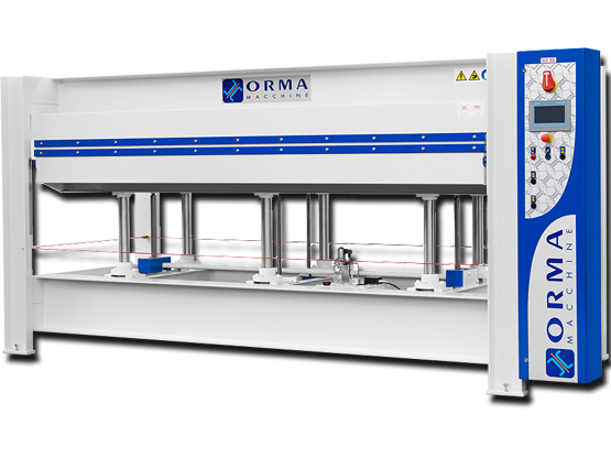 Orma NPC Heated Solid Drilled Platen Press