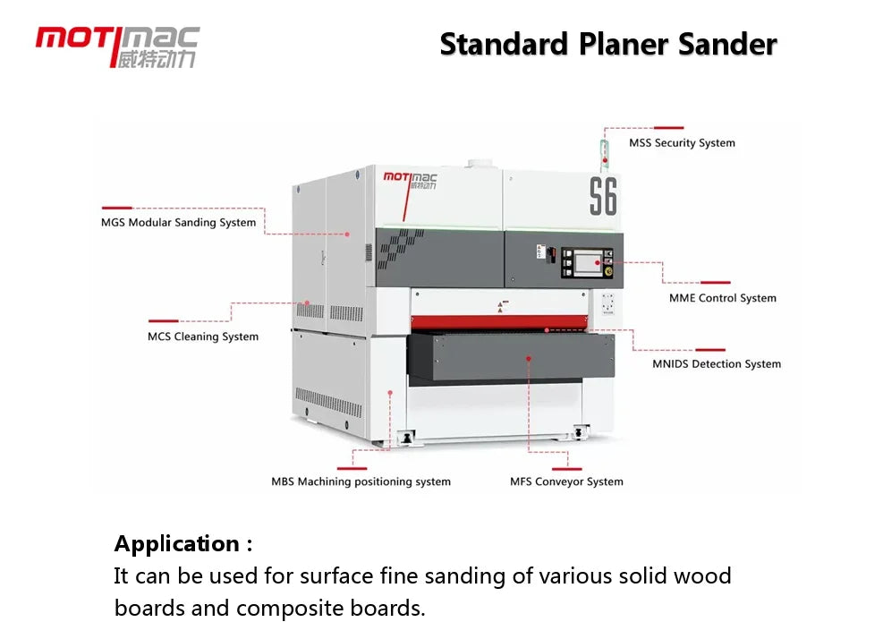 Motimac Standard Planer Sander