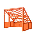 TMG Industrial TMG-RS10 3.0m Heavy-Duty Grizzly Rock Screen Adjustable Deck Bars 2268 kg Capacity