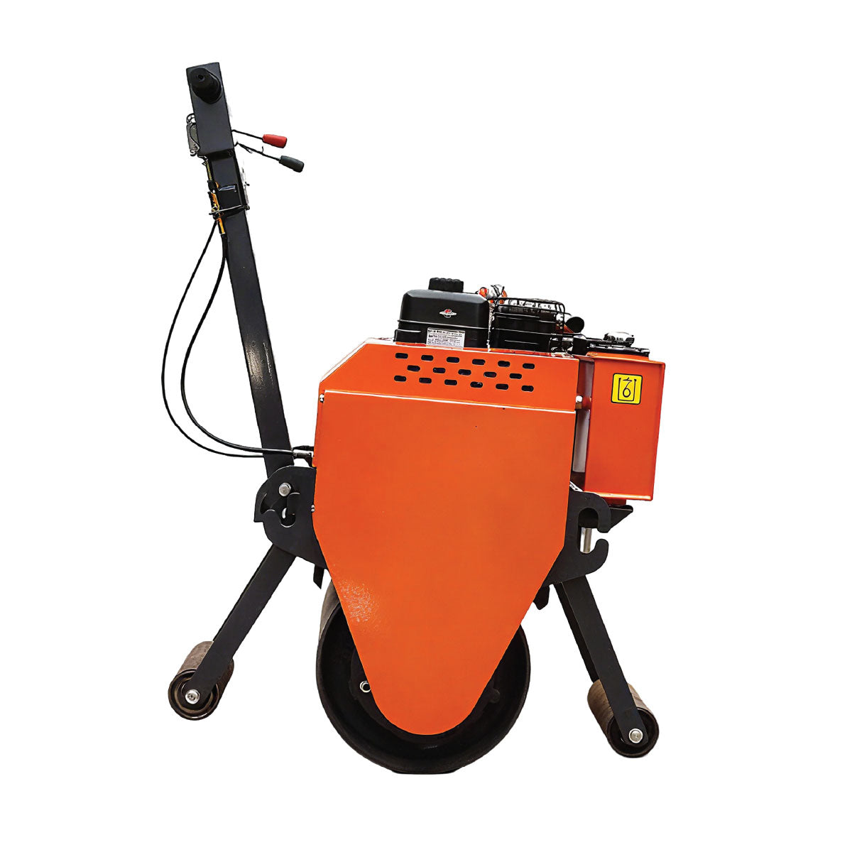 TMG Industrial TMG-MVR09 6.5 HP Single Wheel Vibratory Roller 61 cm Roller Width