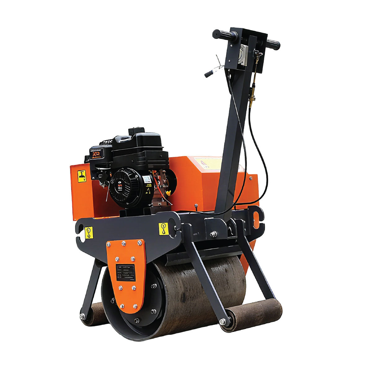 TMG Industrial TMG-MVR09 6.5 HP Single Wheel Vibratory Roller 61 cm Roller Width
