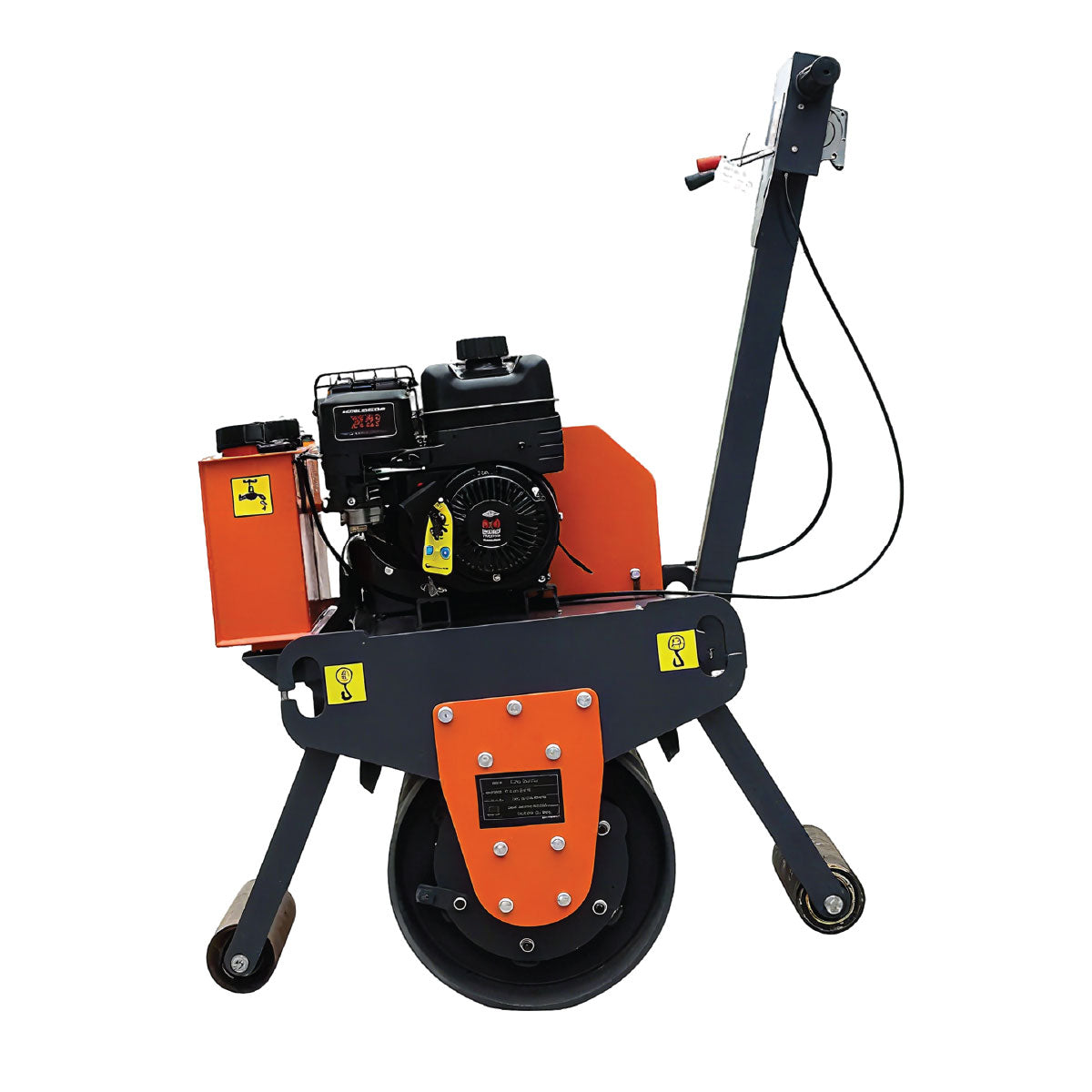 TMG Industrial TMG-MVR09 6.5 HP Single Wheel Vibratory Roller 61 cm Roller Width