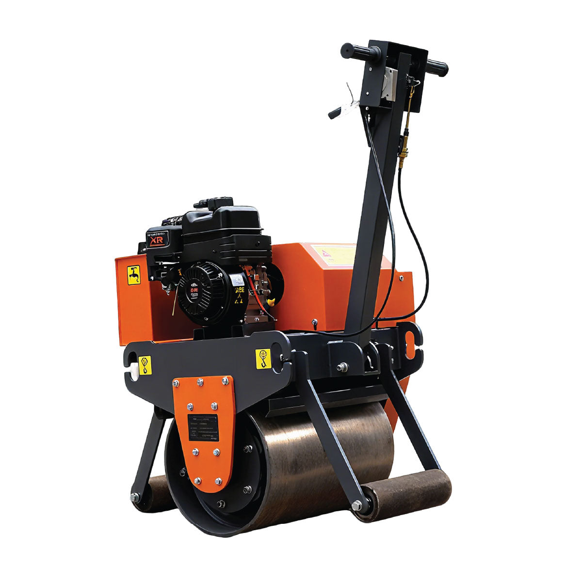 TMG Industrial TMG-MVR09 6.5 HP Single Wheel Vibratory Roller 61 cm Roller Width
