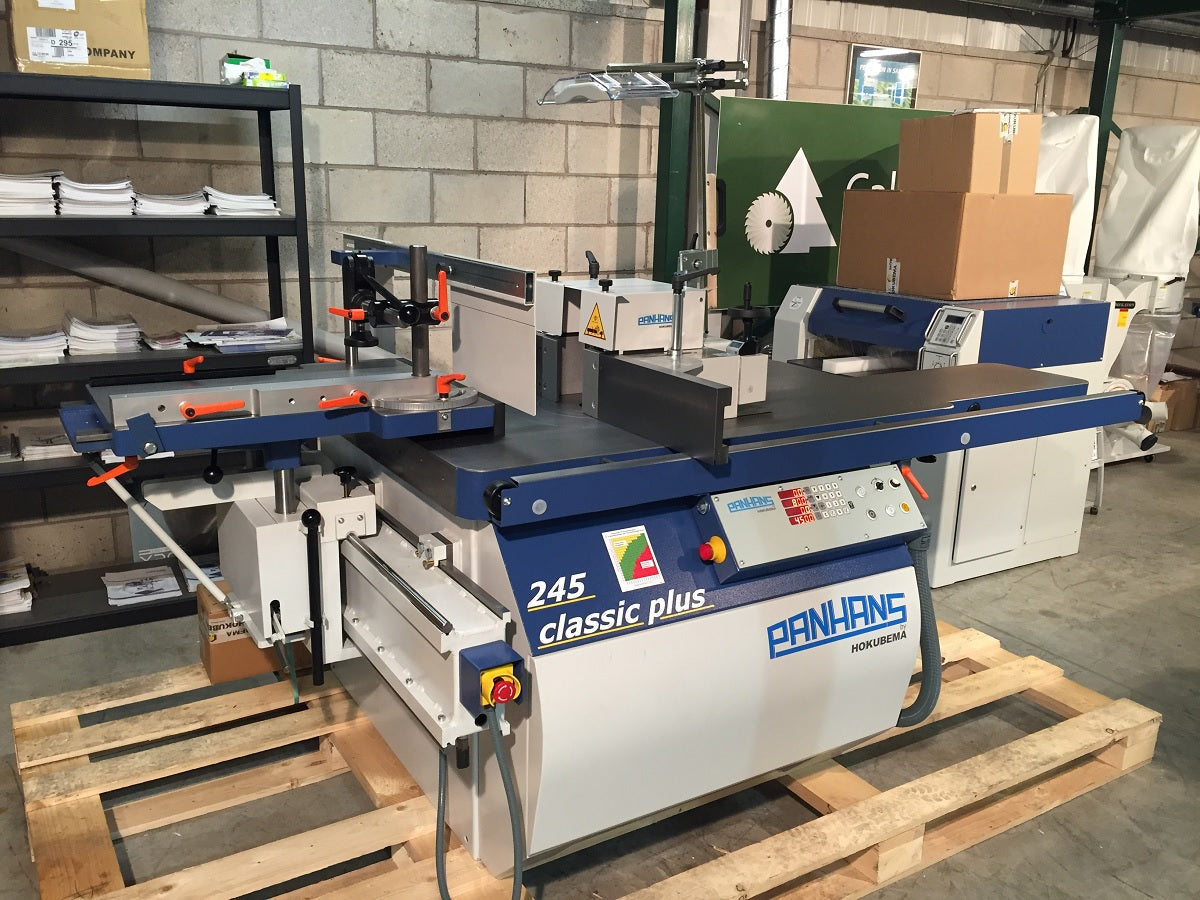 Panhans 245 Window Production Spindle Moulder Leitz Tooling System