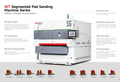 Motimac WT Wide Belt Sander Calibration Finishing Veneer Paint