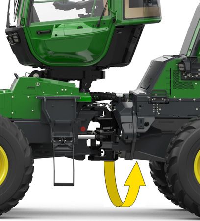 John Deere 1470H Wheeled Harvester 220 kW 295 hp