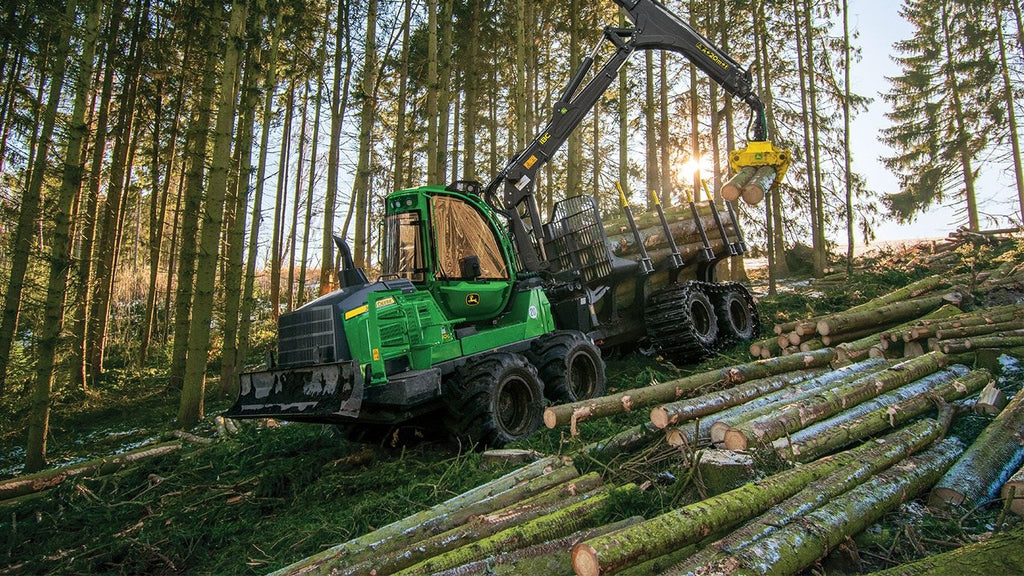 John Deere 1510G Forwarder 220 hp 15-Ton Load Capacity