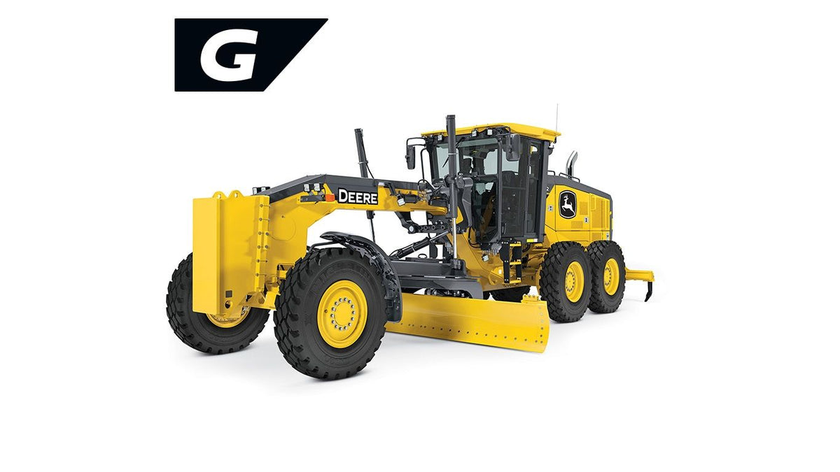 John Deere 772 G-Tier Motor Grader 275 hp 38,643 lb Operating Weight