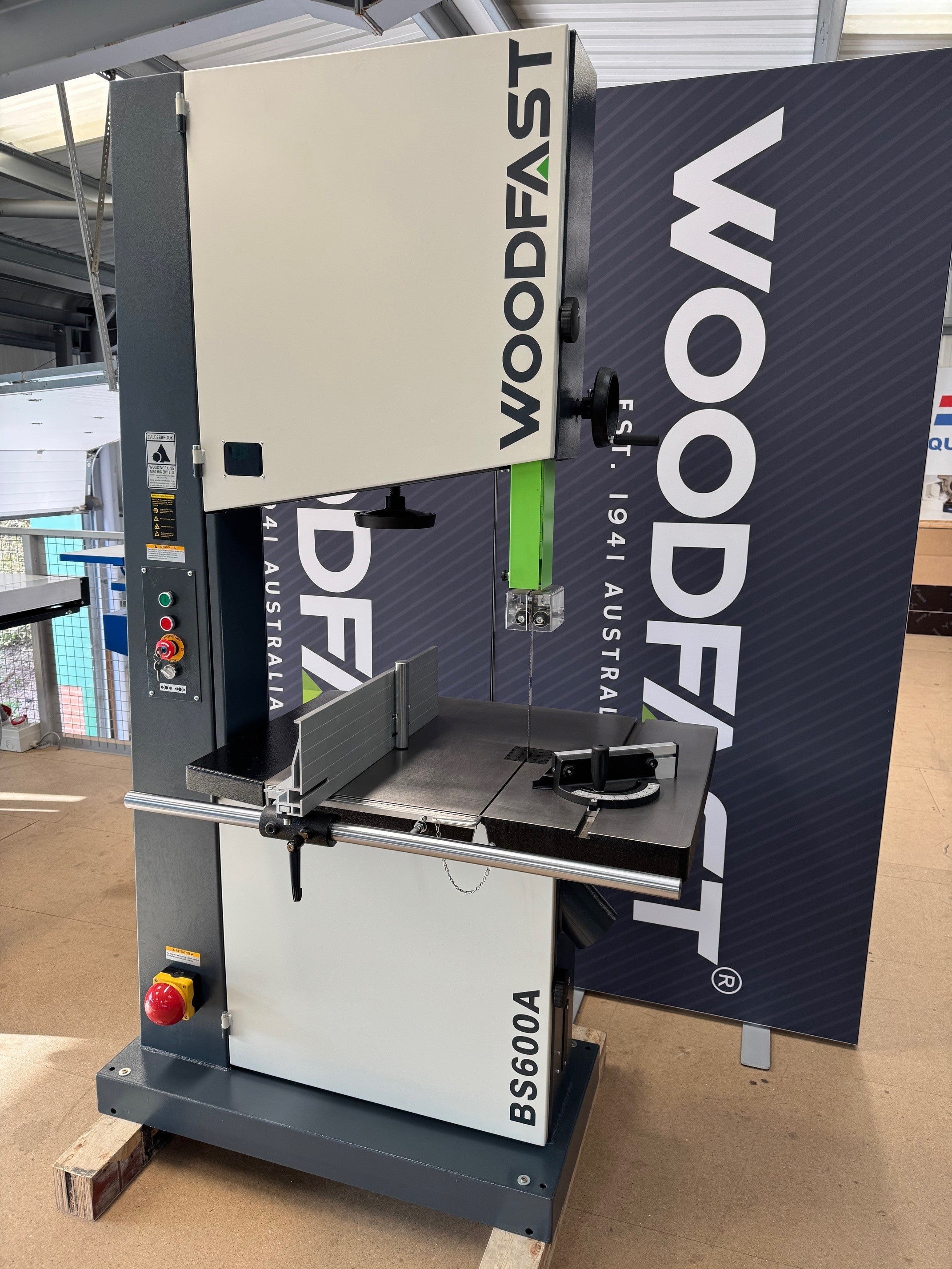Woodfast BS600A 600mm 5.5hp 3-Phase Bandsaw