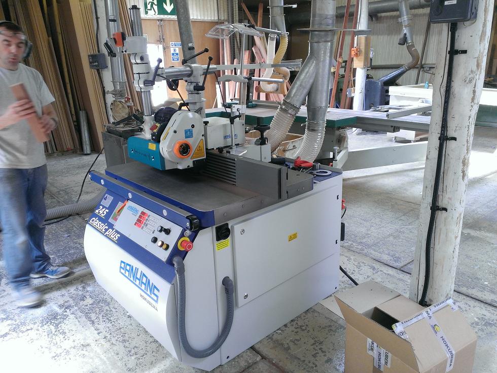 Panhans 245/20 2-Axis Tilting Spindle Moulder