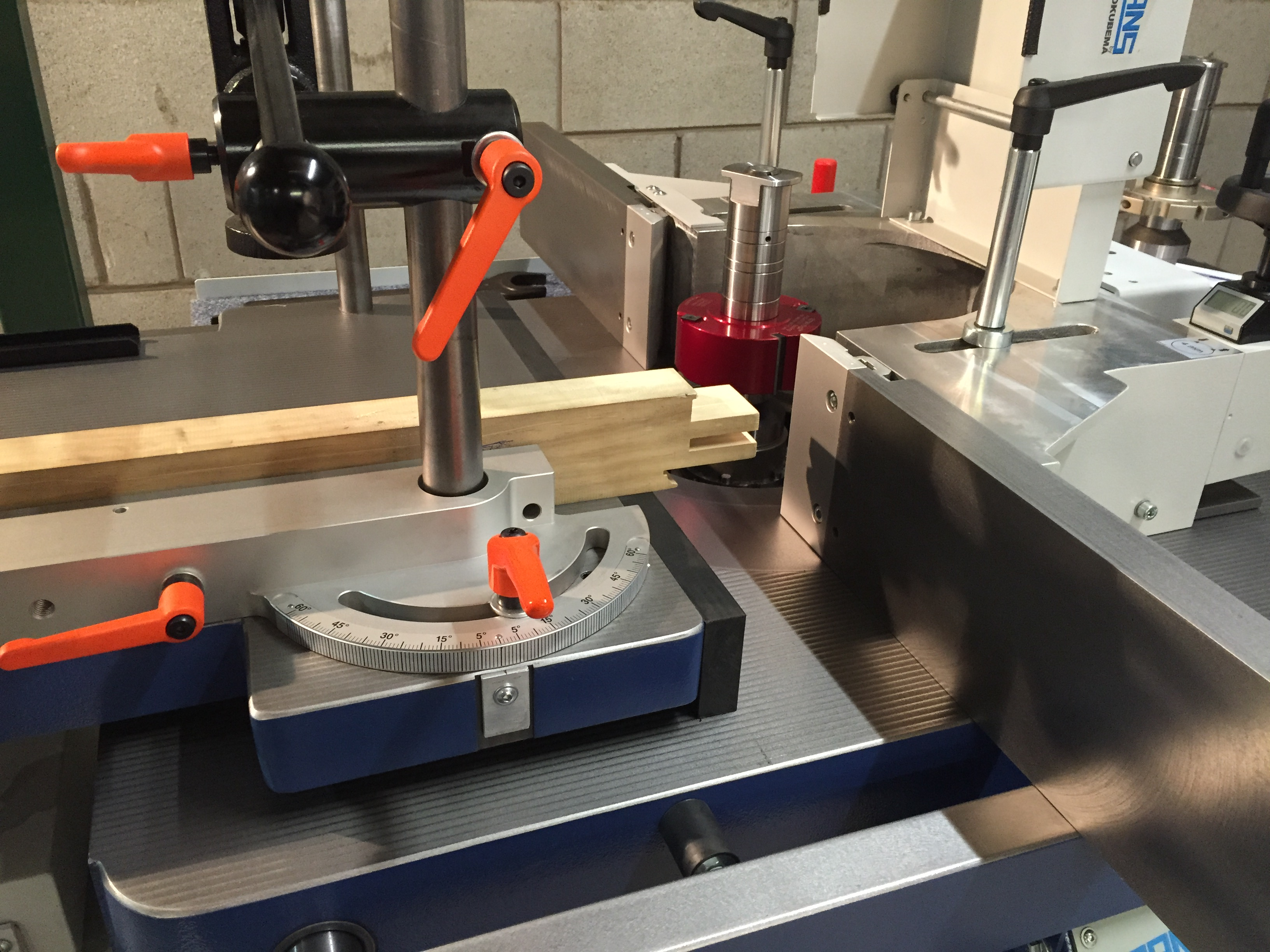 Panhans 245 Window Production Spindle Moulder Leitz Tooling System