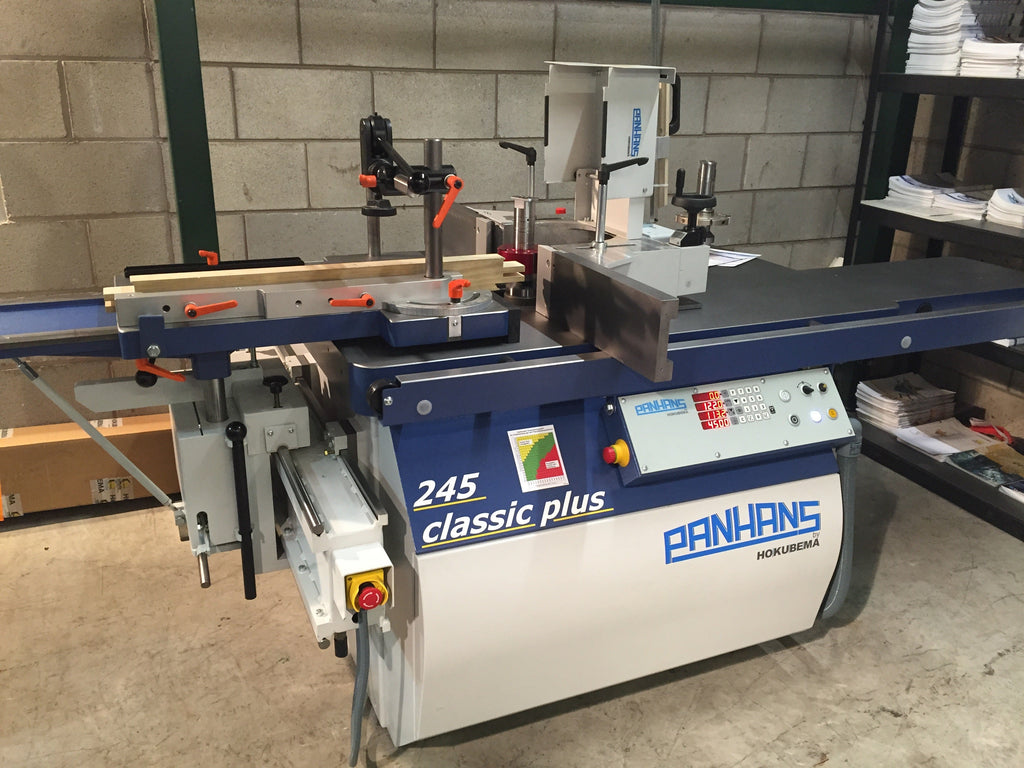 Panhans 245 Window Production Spindle Moulder Leitz Tooling System