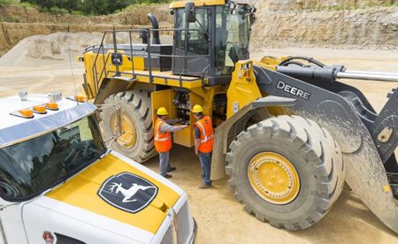 John Deere 944 X-Tier Large Wheel Loader 536 hp 119,607-124,614 lb Operating Weight