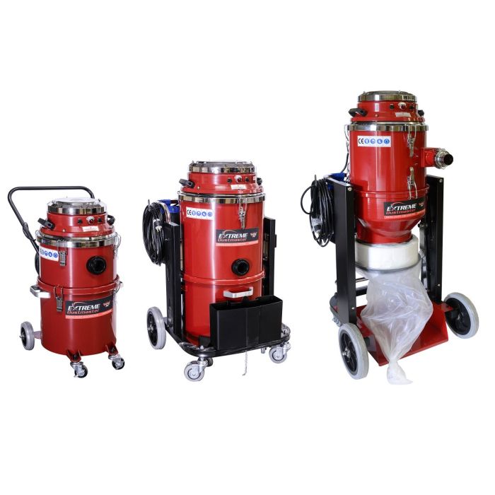 Taylor Tools EDC.400 Extreme Dustmaster Continuous Bag HEPA Vacuum