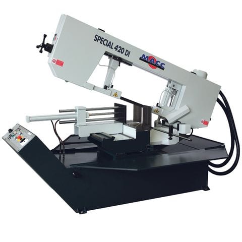 ITM MB-420DI-3 390mm Semi-Auto Swivel Head Dual Mitre Bandsaw 415V