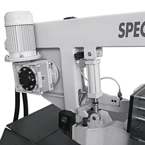 ITM MB-420DI-3 390mm Semi-Auto Swivel Head Dual Mitre Bandsaw 415V