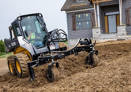 John Deere PR60 Power Rake Compact Equipment Attachment