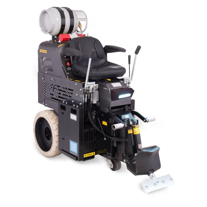National Equipment 8000 Propane Ride-On Floor Scraper