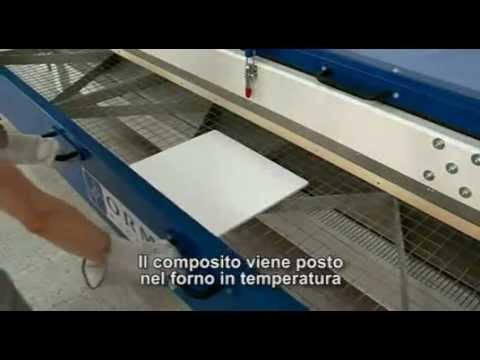 Orma FVM Corian Solid Surface Cold Vacuum Forming Press