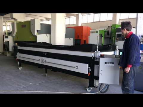 Ribex ROCO MAXI VERTICAL 4800 mm Thermoforming Oven Vacuum Press