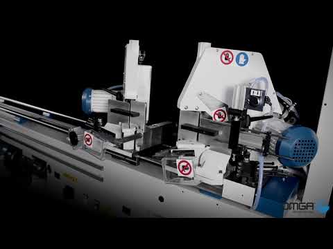 OMGA TRF Series Double Mitre Saw for Glazing Bead
