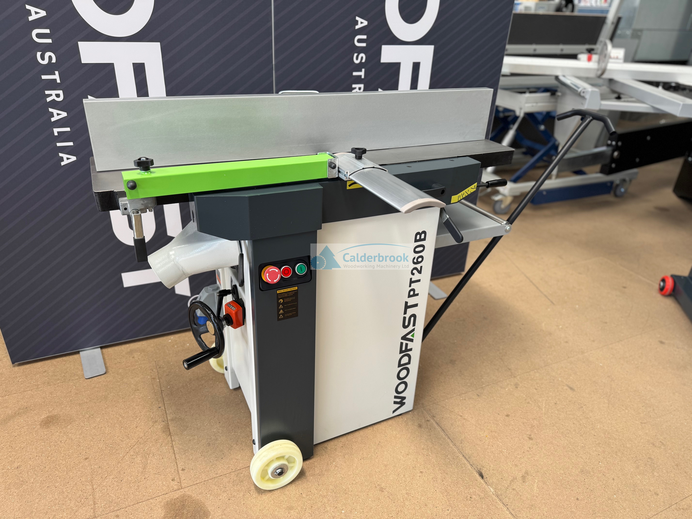 Woodfast PT260B 260mm Spiral Head Planer Thicknesser