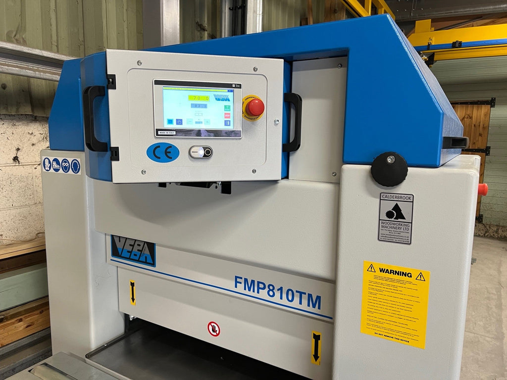 Veba 1030mm & 800mm Constant Pass-line Thickness Planer for Plastic and Large Section Timber